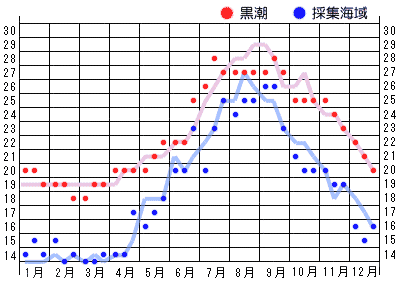 2010年水温グラフ